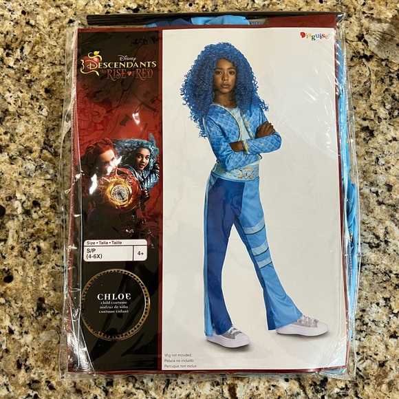 New - Disquise Descendants Chloe Deluxe Costume - Picture 3 of 7